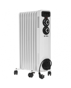 Купить Масляный обогреватель DELTA D11-9 серый в Техноленде