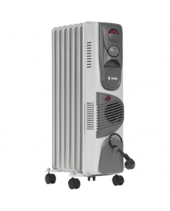 Купить Масляный обогреватель Delta D07F-7 серый в Техноленде