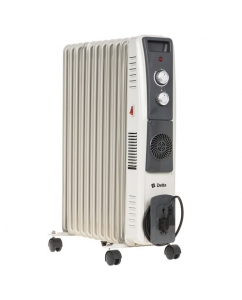Купить Масляный обогреватель DELTA D12F-11 серый в Техноленде