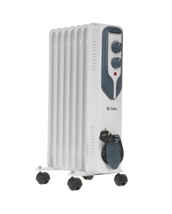 Купить Масляный обогреватель Delta D08-7 серый в Техноленде