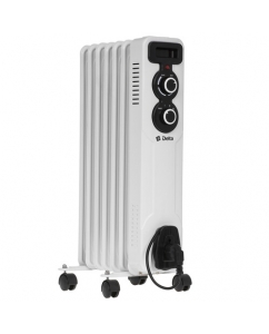 Купить Масляный обогреватель DELTA D11-7 серый в Техноленде