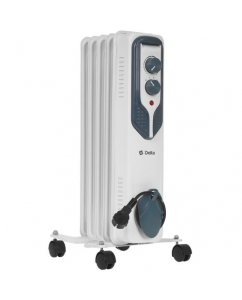Купить Масляный обогреватель Delta D08-5 серый в Техноленде
