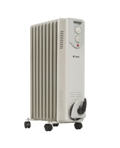 Купить Масляный обогреватель Delta D05-9 белый в Техноленде