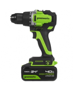 Купить Дрель-шуруповерт Greenworks GD24DD90 24V в Техноленде