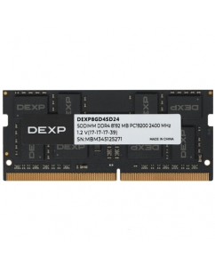 Купить Оперативная память SODIMM DEXP [DEXP8GD4SD24] 8 ГБ в Техноленде