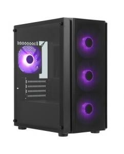 Купить Корпус XASTRA A402M 4ARGB [A402M-4FC12A-BK] черный в Техноленде