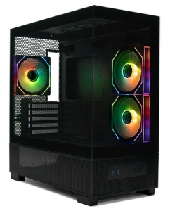 Купить Корпус XASTRA Q500M 3ARGB-C10 [Q500M-3FM12A-C10] черный в Техноленде
