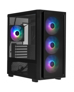 Купить Корпус XASTRA A411M [A411M-4FC12A] черный в Техноленде