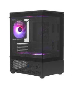 Купить Корпус XASTRA Q300M 5ARGB-FC-C6 [Q300M-5FC12A-C6] черный в Техноленде