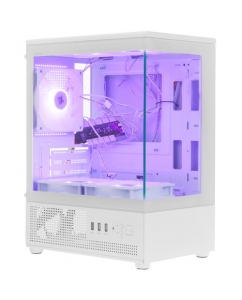 Купить Корпус XASTRA Q300M 5ARGB-FC-C6 [Q300M-5FC12A-C6-WH] белый в Техноленде