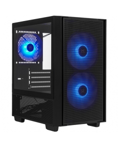 Купить Корпус XASTRA A400M 3ARGB-C6 [A400M-2FC14A-1FC12A-C6] черный в Техноленде