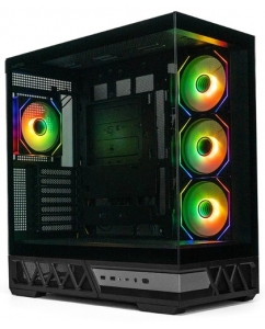 Купить Корпус XASTRA Q700 4ARGB-C10-UC [Q700-4FM12A-C10-UC] черный в Техноленде