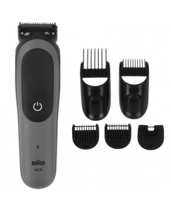 Купить Триммер Braun AIO5520 серый/черный в Техноленде