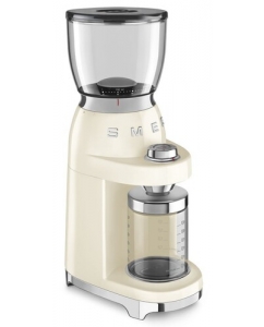 Купить Кофемолка электрическая Smeg CGF11CREU бежевый в Техноленде