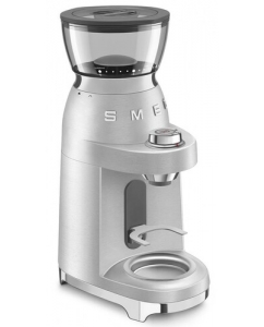 Купить Кофемолка электрическая Smeg CGF02SSEU серебристый в Техноленде