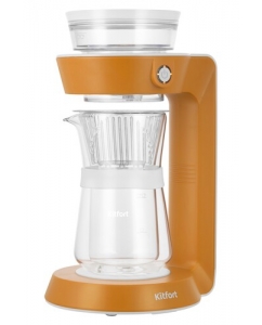 Купить Кофеварка капельная Kitfort КТ-7575 коричневый в Техноленде