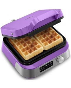 Купить Вафельница Kitfort КТ-4690 фиолетовый в Техноленде