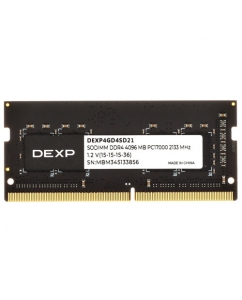Купить Оперативная память SODIMM DEXP [DEXP4GD4SD21] 4 ГБ в Техноленде