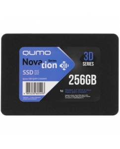 Купить 256 ГБ 2.5" SATA накопитель QUMO Novation 3D [Q3DT-256GHHY] в Техноленде