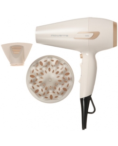 Купить Фен Rowenta CV7243F0 белый/золотистый в Техноленде