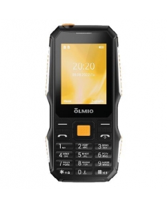 Купить Сотовый телефон Olmio X03 черный/оранжевый в Техноленде
