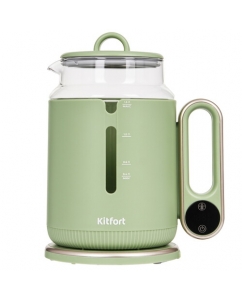 Купить Электрочайник Kitfort КТ-6751 зеленый в Техноленде