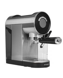 Купить Кофеварка рожковая Hyundai HEM-4305 серебристый в Техноленде