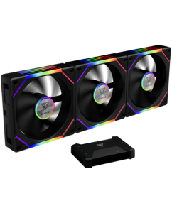 Купить Комплект вентиляторов GAMDIAS AEOLUS P2-1203U [16302-03303-00013-G] черный в Техноленде