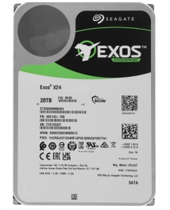 Купить 20 ТБ Жесткий диск Seagate Exos X24 [ST20000NM002H] в Техноленде