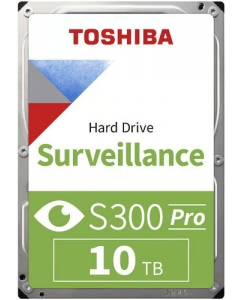 Купить 10 ТБ Жесткий диск Toshiba S300 Pro Surveillance [MD10ADA10TV] в Техноленде