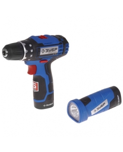 Купить Дрель-шуруповерт Зубр DL-121-22F + LED фонарь 12V MAX LITHIUM PRO в Техноленде