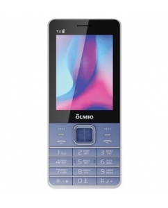 Купить Сотовый телефон Olmio M30 синий/серый в Техноленде