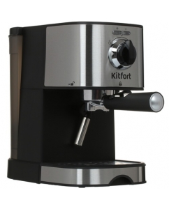 Купить Кофеварка рожковая Kitfort KT-753 черный в Техноленде