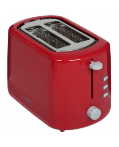 Купить Тостер Bosch TAT3A114 красный в Техноленде