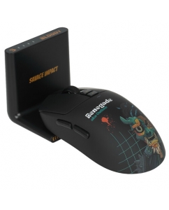 Купить Мышь беспроводная/проводная A4Tech Bloody R72 Ultra Duo [R72ULTRADUORENEGADEMIDNIGHT] черный в Техноленде