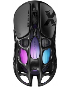 Купить Мышь беспроводная/проводная GRAVASTAR GS X [GS X_BLK_CN] черный в Техноленде