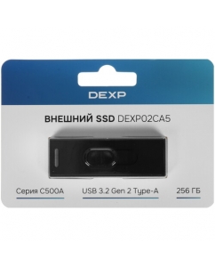 Купить 256 ГБ Внешний SSD DEXP C500A [DEXP02CA5] в Техноленде