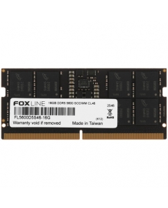 Купить Оперативная память SODIMM Foxline [FL5600D5S46-16G] 16 ГБ в Техноленде