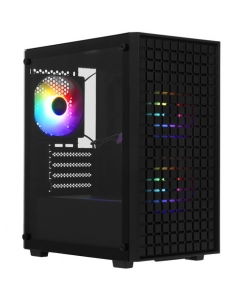 Купить Корпус XASTRA A306M 3FRGB [A306M-3FC12F] черный в Техноленде