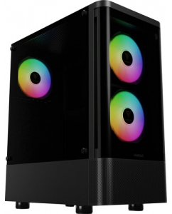 Купить Корпус GAMDIAS TALOS E3 CG [16332-32AA3-30000-G] черный в Техноленде