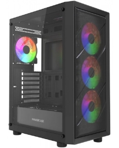 Купить Корпус PowerCase Mistral EA21 [CMAEA21-L4] черный в Техноленде