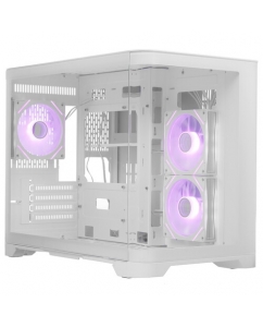 Купить Корпус 1STPLAYER UVIEW UV6 ARGB [UV6-WH-2FC7R-W-1FC7-W] белый в Техноленде