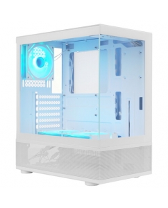 Купить Корпус 1STPLAYER MIKU Mi7-A ARGB [Mi7-A-WH-2FC7R-W-1FC7-W] белый в Техноленде