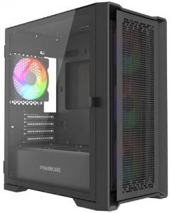 Купить Корпус PowerCase ByteFlow Micro LE [CAMBFB-A4-LE] черный в Техноленде