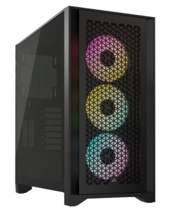 Купить Корпус Corsair iCUE 4000D RGB AIRFLOW [CC-9011240-CN] черный в Техноленде