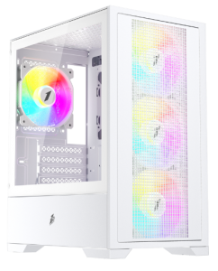 Купить Корпус 1STPLAYER Go2 [Go2-WH-4F7-W] белый в Техноленде