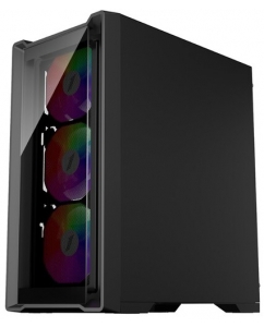 Купить Корпус 1STPLAYER TRILOBITE T4-G [T4-G-BK-4F1] черный в Техноленде