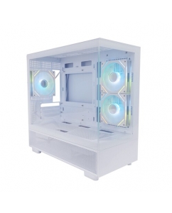 Купить Корпус 1STPLAYER MIKU Mi5 ARGB [Mi5-WH-2FC7R-W-1FC7-W] белый в Техноленде