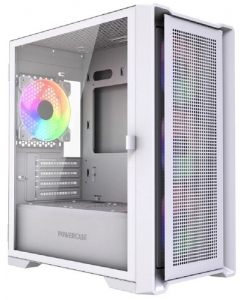 Купить Корпус PowerCase Alisio Micro X4W V2 LE [CAMCXW-A4-LE] белый в Техноленде