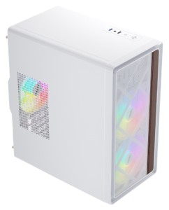 Купить Корпус 1STPLAYER WD1 [WD1-WH-3F-W] белый в Техноленде